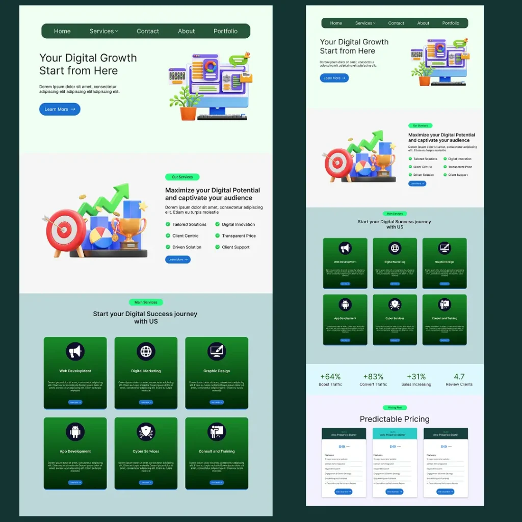 Digital Agency Website